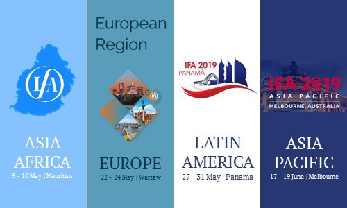 Join us at the IFA Regional meetings 2019